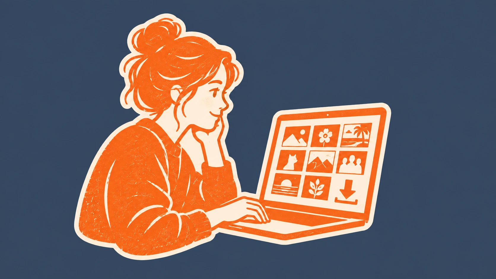 Cover illustration for How to download Facebook photos and albums in Chrome