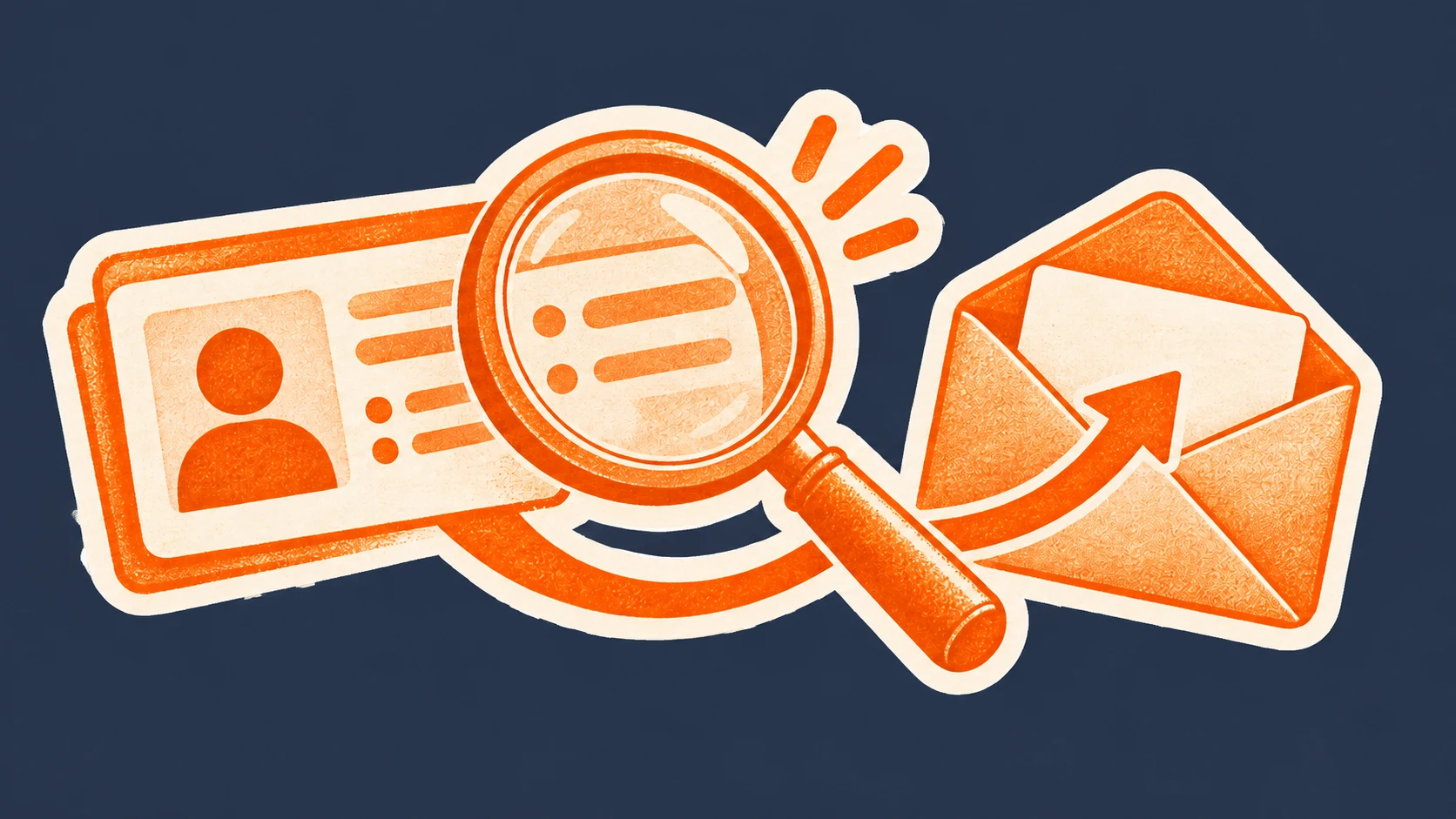 Cover illustration for How to find someone's email address online