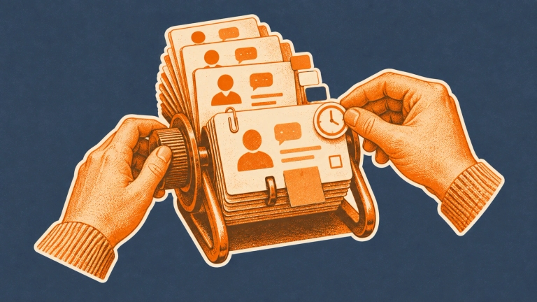 Cover illustration for How to manage customer chats on WhatsApp Web with a CRM extension